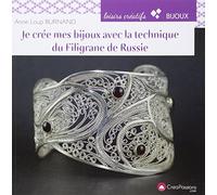 Je crée mes bijoux avec la technique du filigrane de Russie