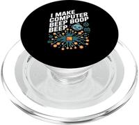 Je crée Un Circuit Beep Boop Beep Beep pour Ordinateur PopSockets PopGrip pour MagSafe