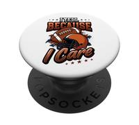 Je crie Parce Que Je tiens au Football américain, Maman PopSockets PopGrip Adhésif