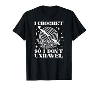 Je crochète pour ne Pas démêler Un drôle de Crochet T-Shirt