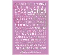Je crois en rose - Motivational Art Print - Poster Print - Taille cm