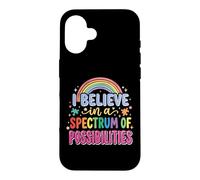 Je Crois en Un éventail de possibilités - Autism Awareness Coque pour iPhone 16