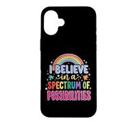 Je Crois en Un éventail de possibilités - Autism Awareness Coque pour iPhone 16 Plus