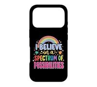 Je Crois en Un éventail de possibilités - Autism Awareness Coque pour iPhone 17 Pro