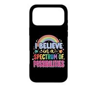 Je Crois en Un éventail de possibilités - Autism Awareness Coque pour iPhone 17 Pro Max