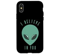 Je Crois en Un Extraterrestre Riche Coque pour iPhone X/XS