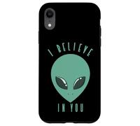 Je Crois en Un Extraterrestre Riche Coque pour iPhone XR