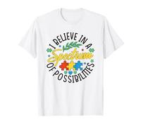 Je Crois en Un Spectre de possibilités - Autisme T-Shirt
