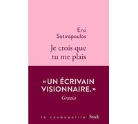 Je crois que tu me plais