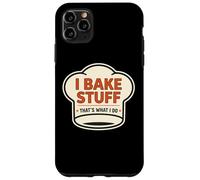 Je Cuisine des Trucs, C'est ce Que Je Fais Vintage Baker Baking Funny Coque pour iPhone 11 Pro Max