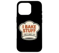 Je Cuisine des Trucs, C'est ce Que Je Fais Vintage Baker Baking Funny Coque pour iPhone 16 Pro