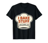 Je Cuisine des Trucs, C'est ce Que Je Fais Vintage Baker Baking Funny T-Shirt