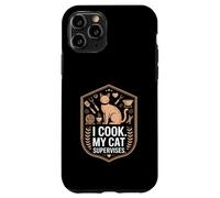 Je Cuisine, Mon Chat Supervise Coque pour iPhone 11 Pro