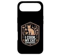 Je Cuisine, Mon Chat Supervise Coque pour iPhone Air