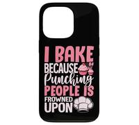 Je Cuisine Parce Que Frapper Les Gens n'est Pas vu Coque pour iPhone 13 Pro