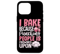 Je Cuisine Parce Que Frapper Les Gens n'est Pas vu Coque pour iPhone 16 Pro Max