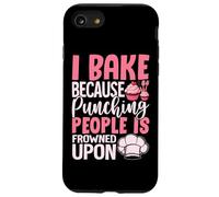 Je Cuisine Parce Que Frapper Les Gens n'est Pas vu Coque pour iPhone SE (2020) / 7/8