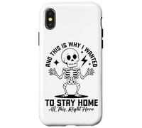 Je Cuisine Parce Que Frapper Les Gens n'est Pas vu Coque pour iPhone X/XS