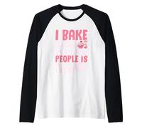 Je Cuisine Parce Que Frapper Les Gens n'est Pas vu Manche Raglan