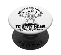 Je Cuisine Parce Que Frapper Les Gens n'est Pas vu PopSockets PopGrip Adhésif