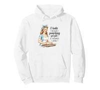 Je Cuisine Parce Que Frapper Les Gens n'est Pas vu Sweat à Capuche