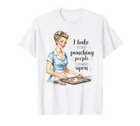 Je Cuisine Parce Que Frapper Les Gens n'est Pas vu T-Shirt