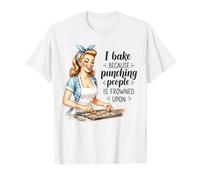 Je Cuisine Parce Que Frapper Les Gens n'est Pas vu T-Shirt