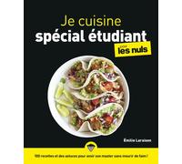 Emilie Laraison – Je cuisine spécial étudiant pour les Nuls – Grand format