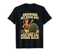 Je cultive Mon buisson pour Pouvoir en Faire Don à Men Going Bald T-Shirt