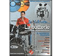 Je débute la batterie CD + DVD - Jean-Philippe Fanfant - Hit Diffusion - Livre CD - Guide CD