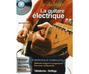 Je debute la guitare electrique + 1 CD