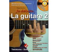 Je débute...la guitare Volume 2 - Philippe Heuveline - Hit Diffusion - Livre CD - Guide CD