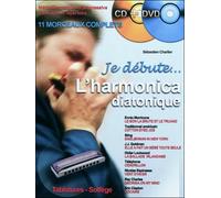Je débute l'harmonica 1 cd et 1 dvd inclus - Sebastien Charlier - Hit Diffusion - Livre CD - Partition CD