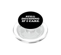Je décide Toujours si Je m'en Soucie PopSockets PopGrip pour MagSafe