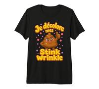 Je Décolore Mes Stink Wrinkle Humour Adulte T-Shirt Haut de Gamme