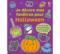 Je décore mes fenêtres pour Halloween - Dès 5 ans - Kate Nolan - Usborne - broché - Document jeunesse