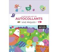 Je découvre avec les autocollants - Vive Pâques !