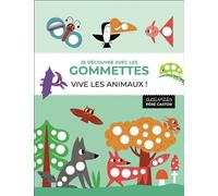 Je découvre avec les gommettes - Vive les animaux ! - Elizabeth Golding - Flammarion Jeunesse Pere Castor - broché - Document jeunesse