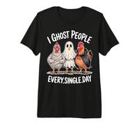 Je découvre des Gens Tous Les Jours de drôles de Poulets d'halloween T-Shirt Haut de Gamme