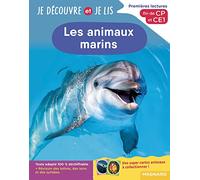 Je découvre et je lis CP et CE1 - Les animaux marins