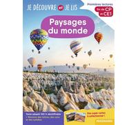 Je découvre et je lis CP et CE1 - Paysages du monde Fin de CP et CE1 - Claire Barthomeuf-Schillinger - Magnard - broché - Scolaire / Universitaire