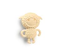 Je Decouvre Hochet - Yvon Hochet Multisensoriel Eco - Blanc Crème - 11cm
