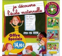 Je découvre l'école maternelle - Livre + CD Livre avec un CD audio - Coralline POTTIEZ - Formulette Production - Livre CD - Album jeunesse dès 3 ans CD