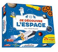 Je découvre l'espace - coffret avec lampe