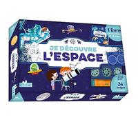 Je découvre l'espace - coffret avec lampe et poster phosphorescent des constellations - Anne Thomas-Belli - Deux Coqs D'or - Boîte ou accessoire - Jeux livres objets