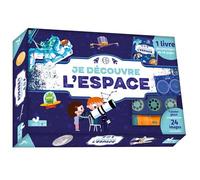Je découvre l'espace - coffret avec lampe et poster phosphorescent des constellations - Anne Thomas-Belli - Deux Coqs D'or - Boîte ou accessoire - Jeux livres objets