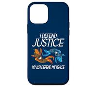 Je défends la Justice Mes koï défendent ma Paix Avocat Amoureux des carpes koï Coque pour iPhone 12 Mini