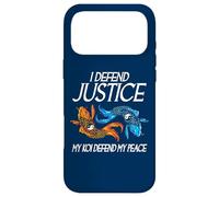 Je défends la Justice Mes koï défendent ma Paix Avocat Amoureux des carpes koï Coque pour iPhone 17 Pro Max