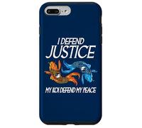 Je défends la Justice Mes koï défendent ma Paix Avocat Amoureux des carpes koï Coque pour iPhone 7 Plus/8 Plus