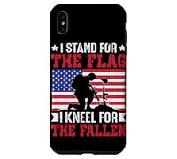 Je défends Le Drapeau Je m'agenouille pour Les Morts Coque pour iPhone XS Max